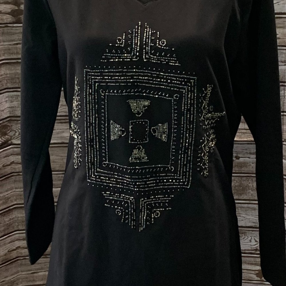 🌸SUSAN GRAVER Artisan Long Sleeve T-Shirt - Picture 3 of 10